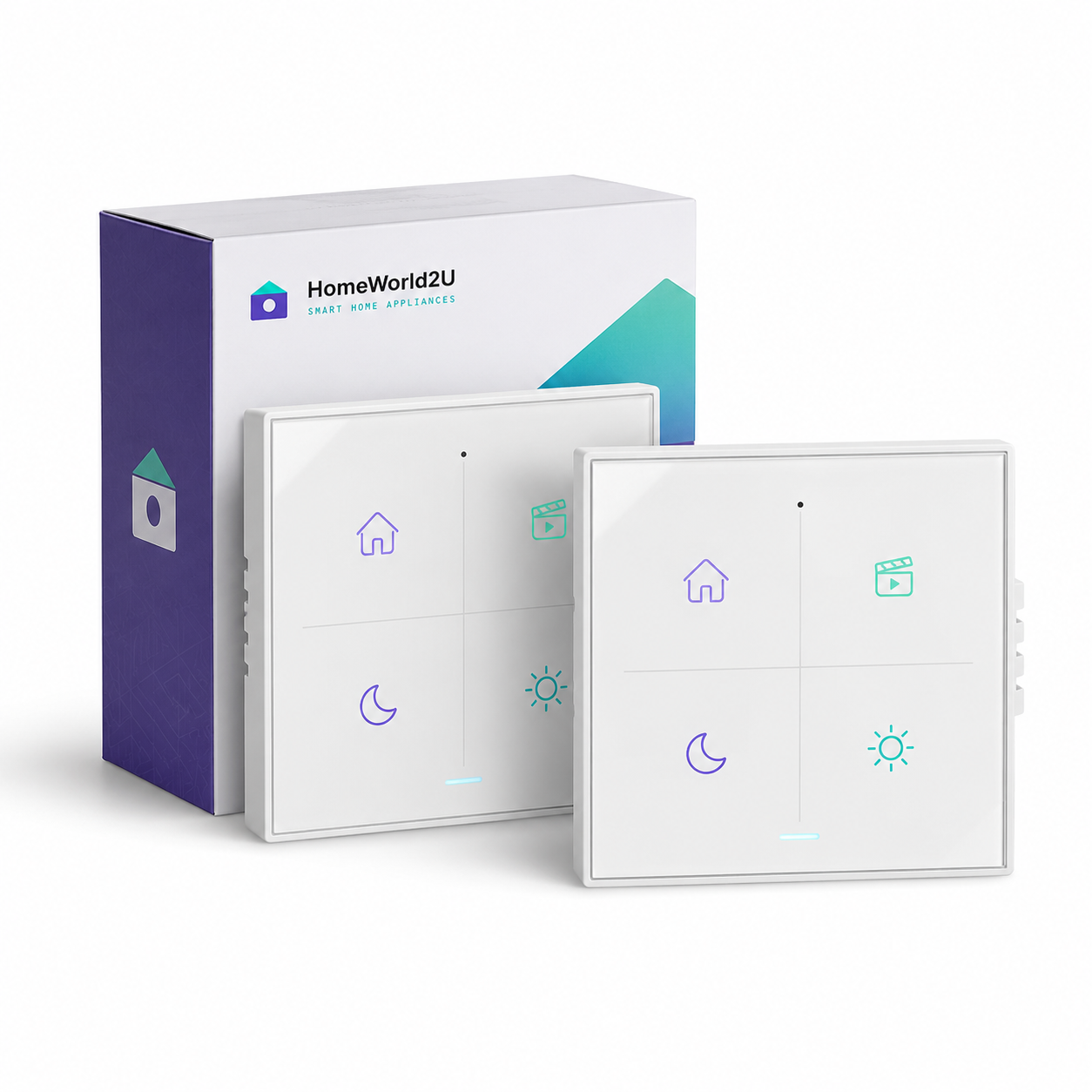 Smart Scene Control Panel 2pcs